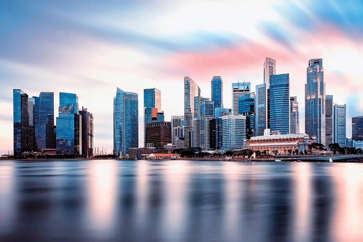 Beautiful Singapore by Manjik Pictures wall art