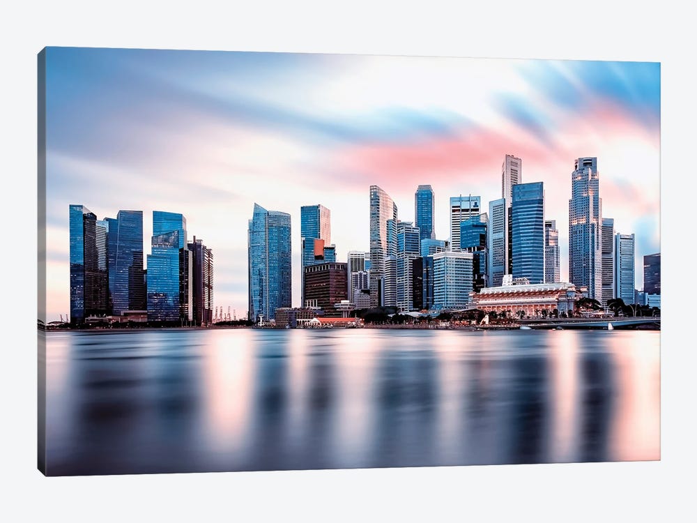 Beautiful Singapore by Manjik Pictures 1-piece Canvas Print