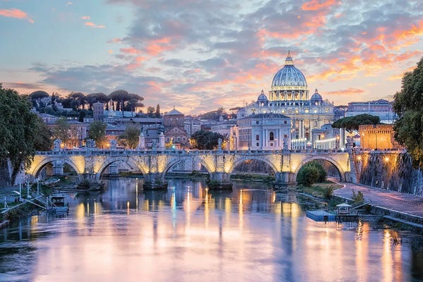 Lazio: Roma Tramonto by Manjik Pictures