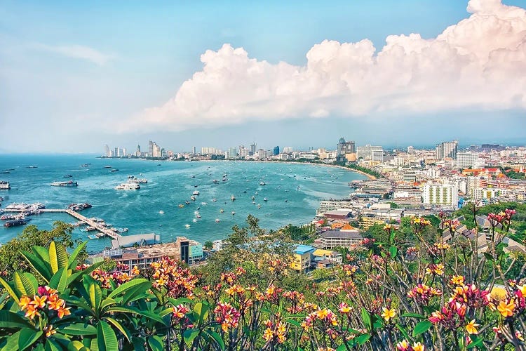 Pattaya by Manjik Pictures wall art