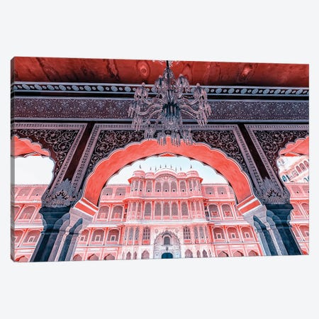 City Palace Architecture Canvas Print #EMN1590} by Manjik Pictures Canvas Art