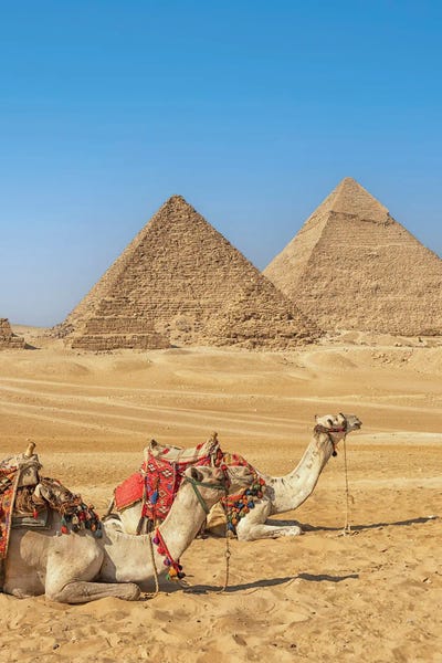 Ancient Wonders: Giza View by Manjik Pictures