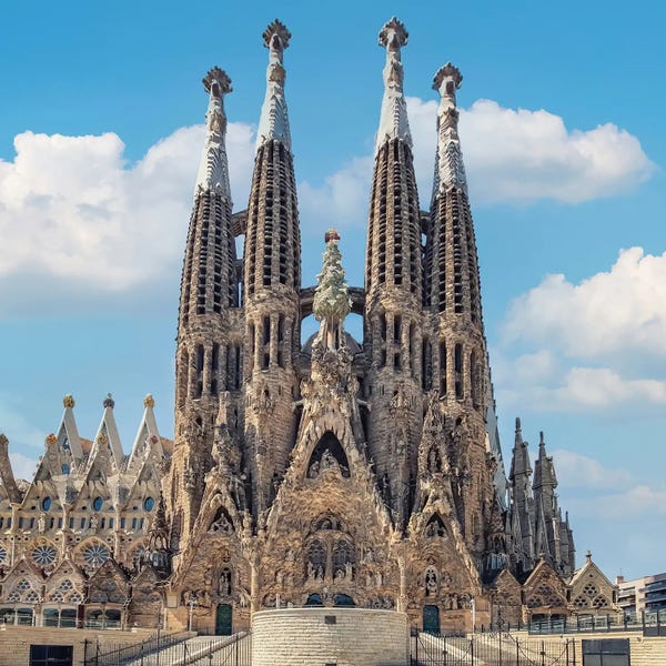 Spain: Barcelona Monument by Manjik Pictures