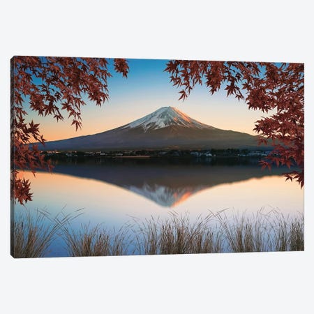 Mount Fuji Canvas Print #EMN159} by Manjik Pictures Canvas Wall Art