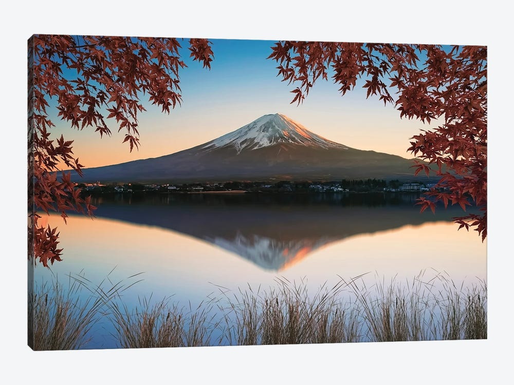 Mount Fuji by Manjik Pictures 1-piece Canvas Artwork