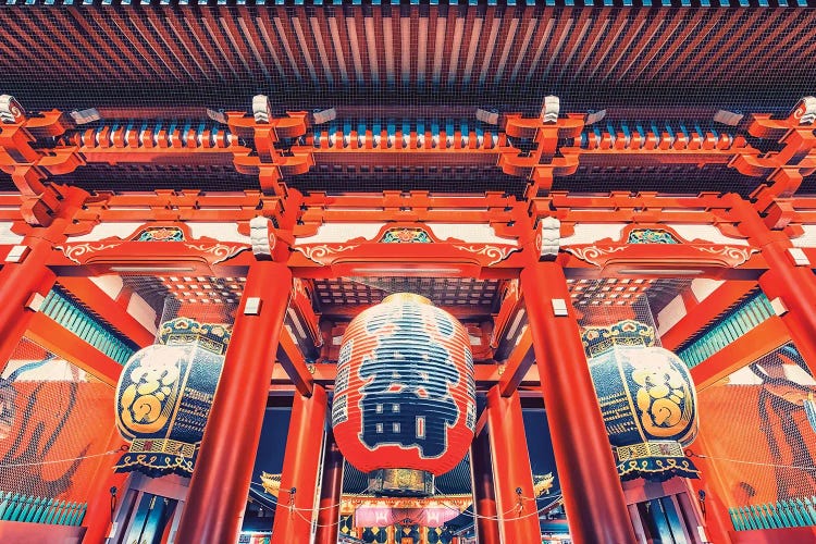 Asakusa Temple by Manjik Pictures wall art