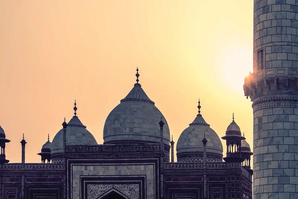 Taj Mahal: Taj Silhouette by Manjik Pictures