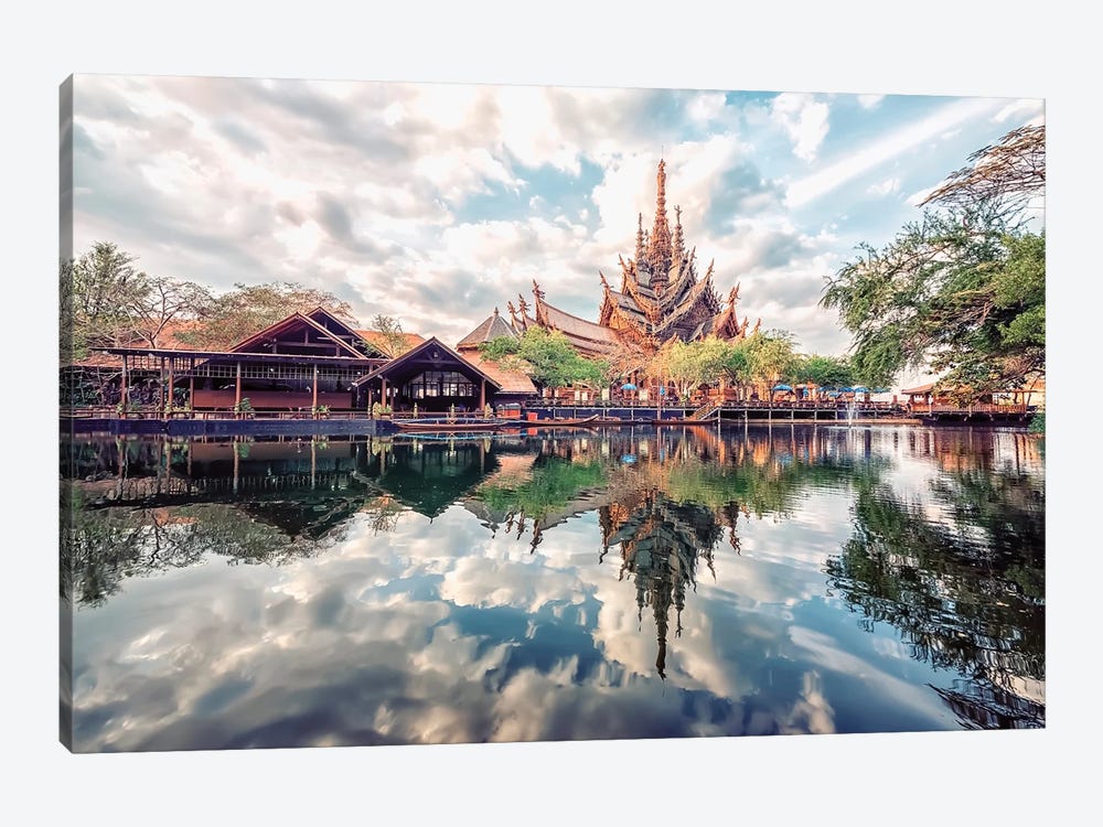 Sanctuary Of Truth by Manjik Pictures 1-piece Canvas Print