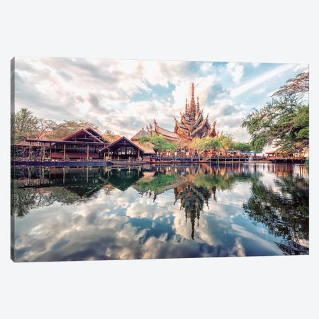 Sanctuary Of Truth Canvas Print #EMN1618} by Manjik Pictures Art Print
