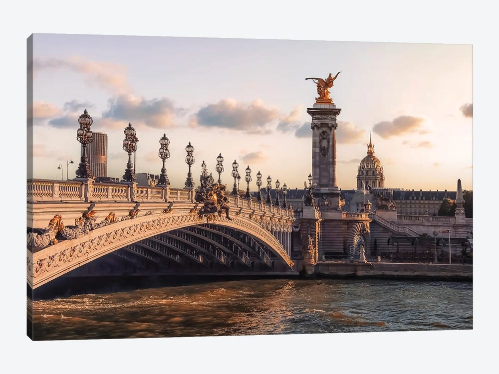 Alexandre III In The Evening by Manjik Pictures 1-piece Canvas Art