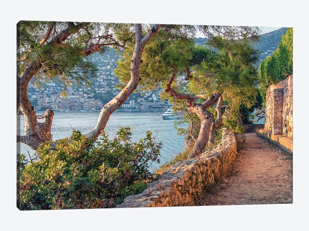 Seaside Path by Manjik Pictures 1-piece Canvas Art