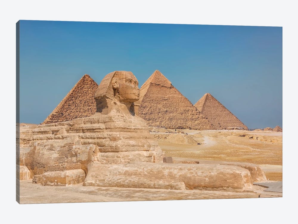 Great Sphinx Of Giza by Manjik Pictures 1-piece Canvas Art Print