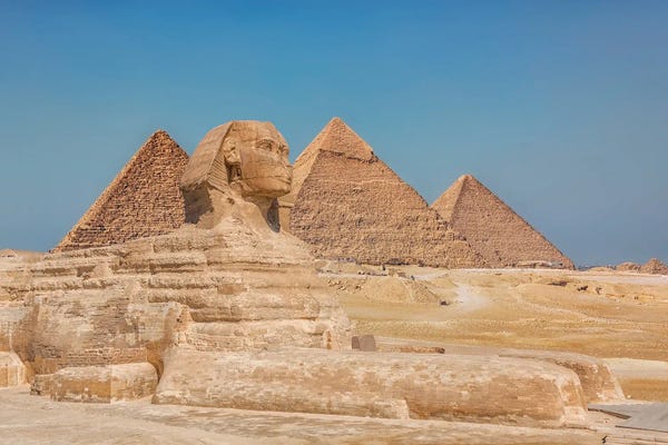 Pyramids: Great Sphinx Of Giza by Manjik Pictures