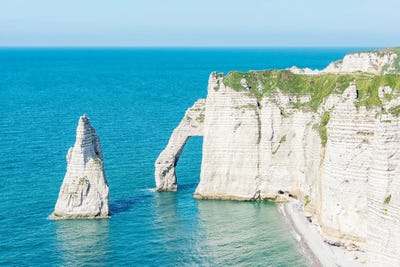 Etretat In Summer by Manjik Pictures canvas print