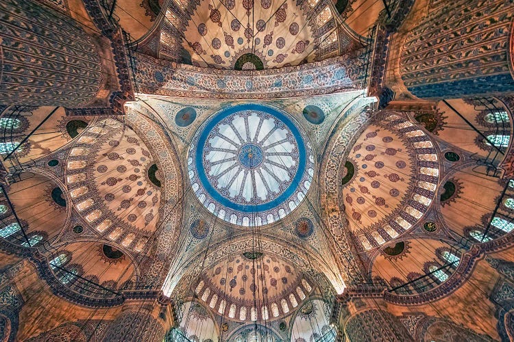 The Blue Mosque by Manjik Pictures wall art