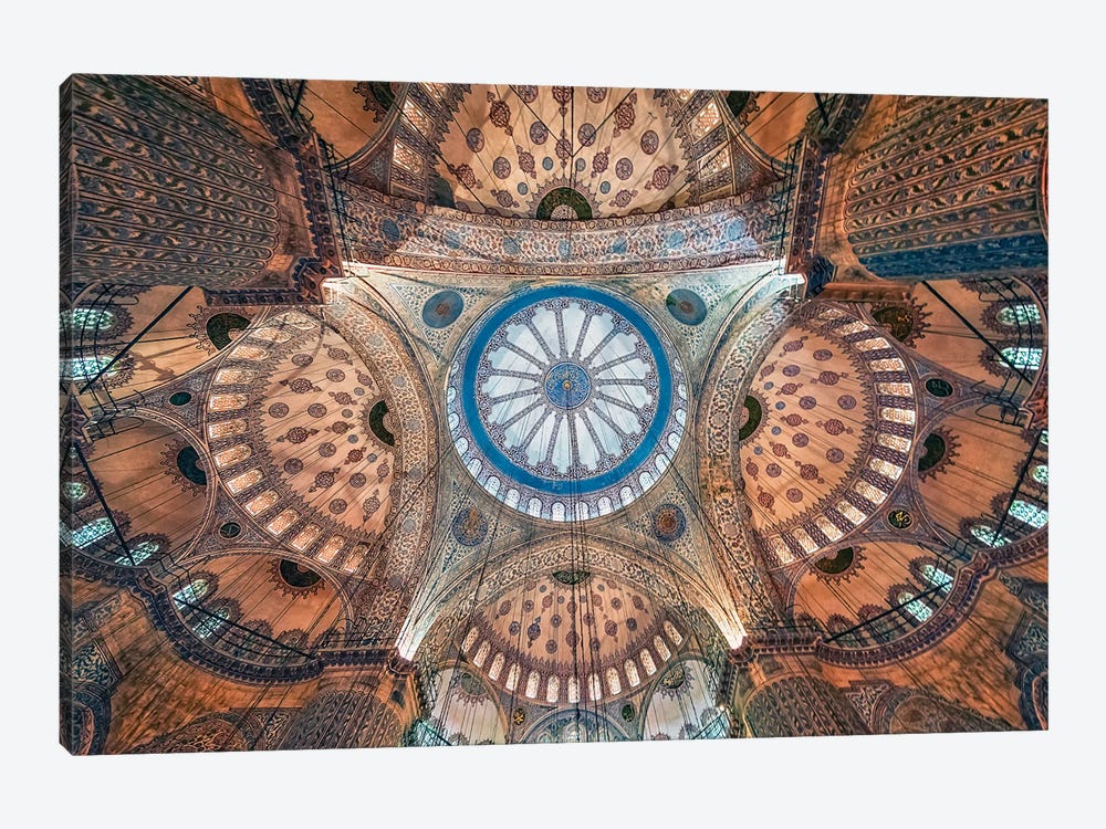 The Blue Mosque by Manjik Pictures 1-piece Canvas Wall Art