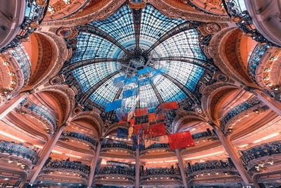 Galeries Lafayette by Manjik Pictures canvas print