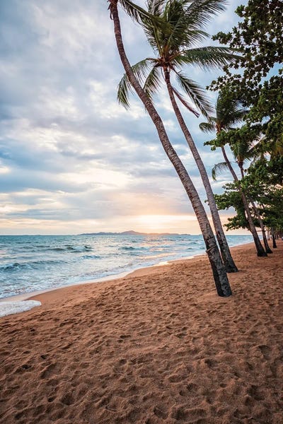 Seascape At Sunset by Manjik Pictures art print