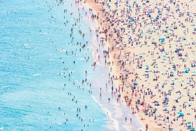 Summer Beach by Manjik Pictures art print