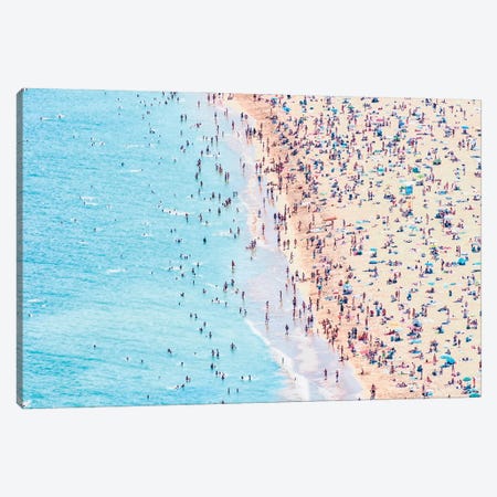 Summer Beach Canvas Print #EMN1675} by Manjik Pictures Canvas Artwork