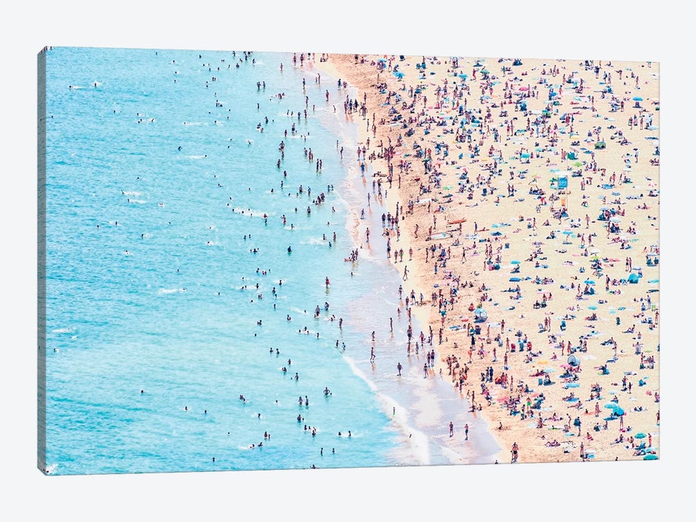 Summer Beach by Manjik Pictures 1-piece Canvas Art