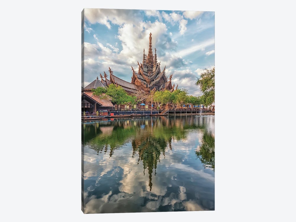 Wooden Sanctuary by Manjik Pictures 1-piece Canvas Wall Art
