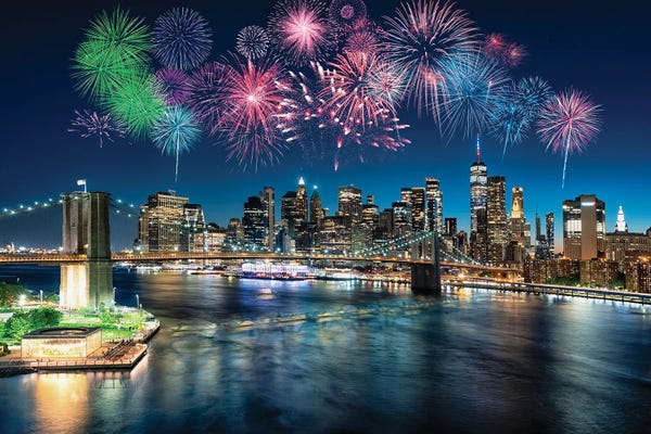 Fireworks In New York