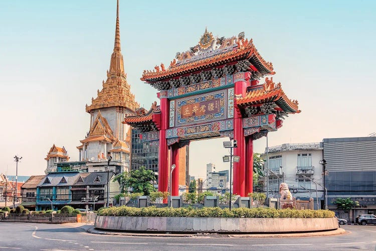 Gate In Chinatown