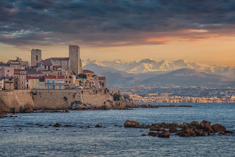 Antibes Old Town by Manjik Pictures wall art