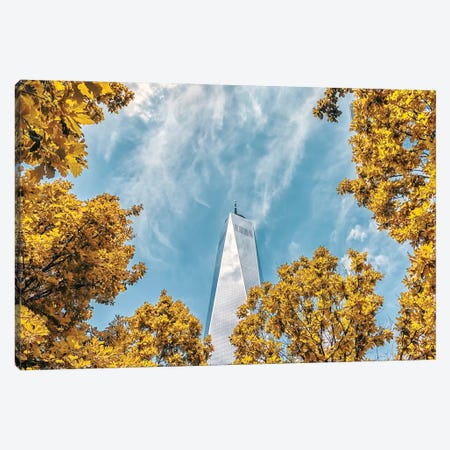 One World Trade Center Canvas Print #EMN1701} by Manjik Pictures Art Print