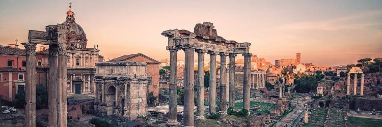 Roman Forum Sunset