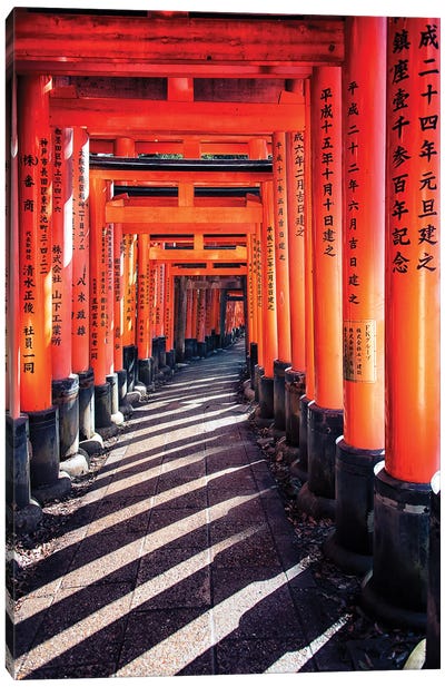 Fushimi Inari-Taisha Canvas Art Print - Manjik Pictures