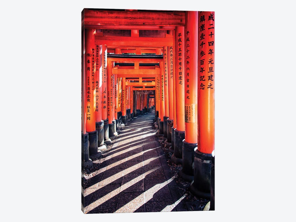 Fushimi Inari-Taisha by Manjik Pictures 1-piece Canvas Art Print