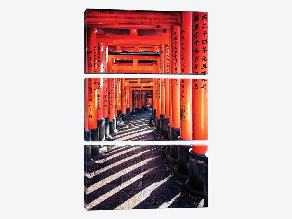 Fushimi Inari-Taisha by Manjik Pictures 3-piece Art Print