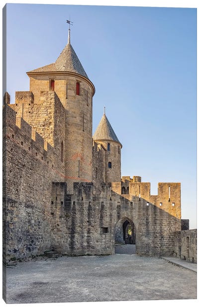 Medieval Castle Canvas Art Print - Manjik Pictures