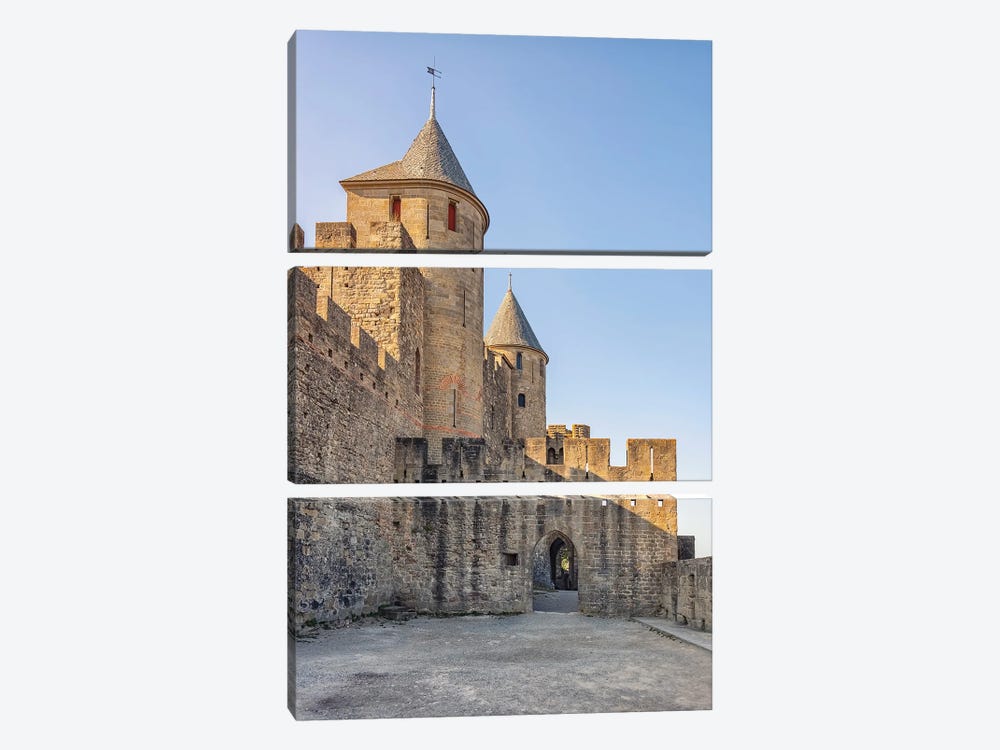 Medieval Castle by Manjik Pictures 3-piece Canvas Artwork