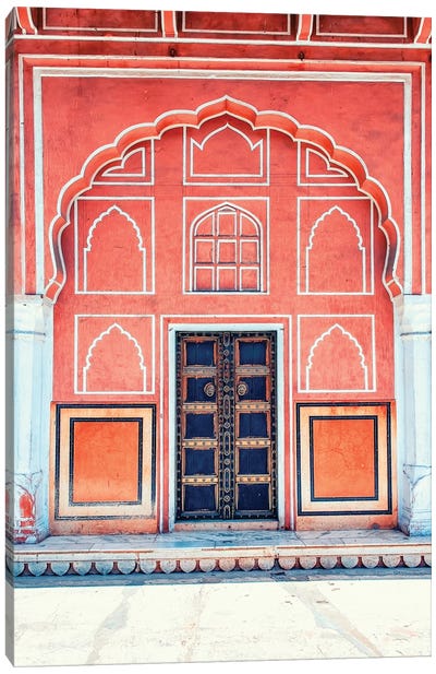 Indian Door Canvas Art Print - India Art