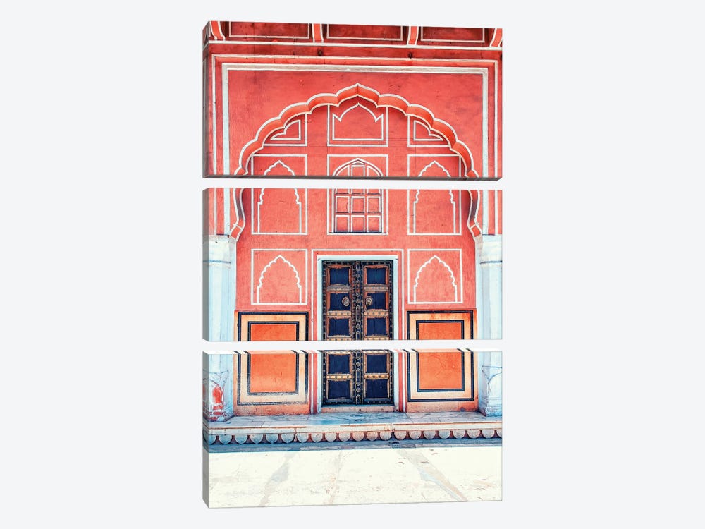 Indian Door by Manjik Pictures 3-piece Canvas Artwork