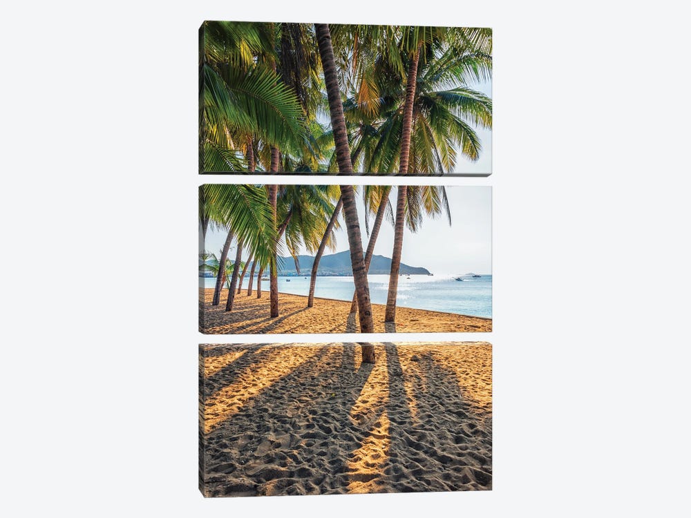 Bang Sare Beach by Manjik Pictures 3-piece Canvas Wall Art