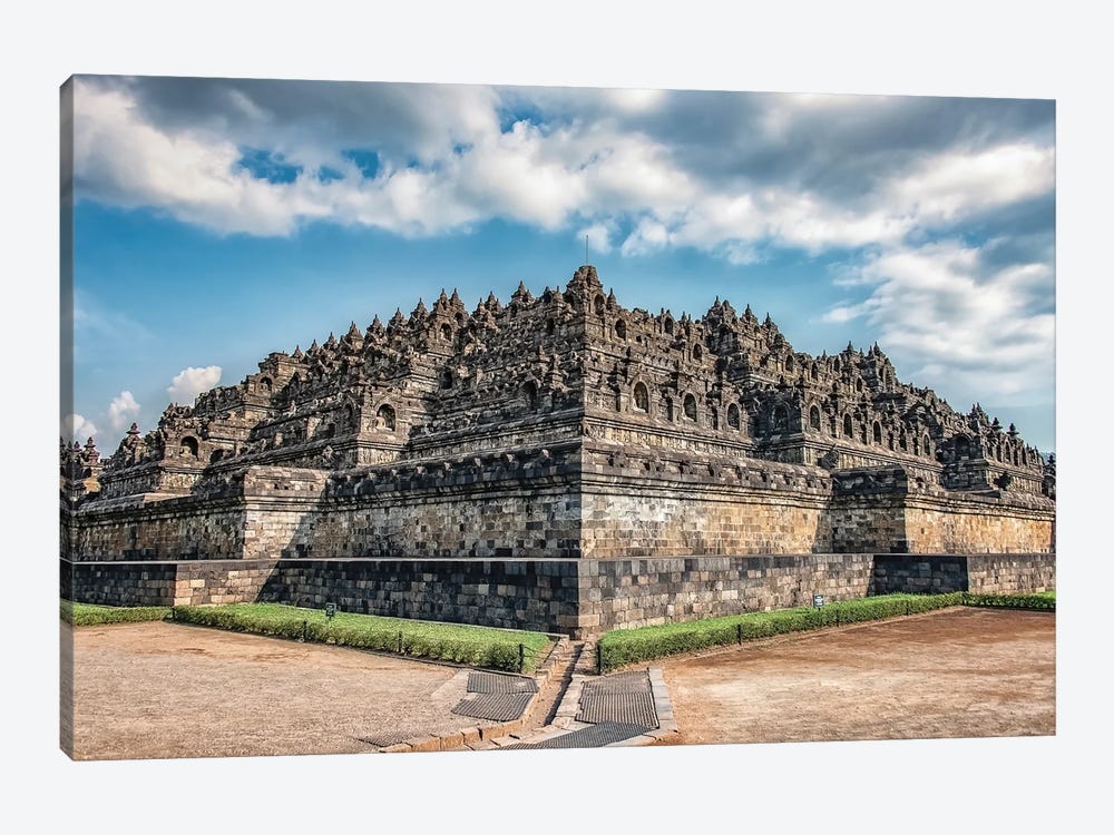 Borobudur Corner by Manjik Pictures 1-piece Canvas Art