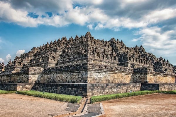 Indonesia: Borobudur Corner by Manjik Pictures