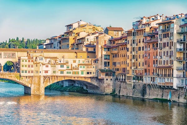Florence: The Ponte Vecchio by Manjik Pictures