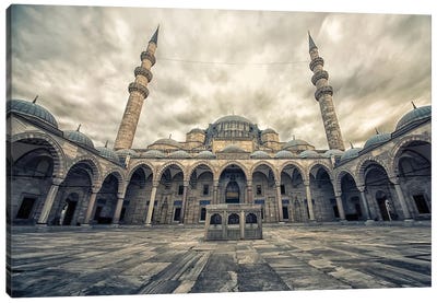 Süleymaniye Mosque Canvas Art Print - Manjik Pictures