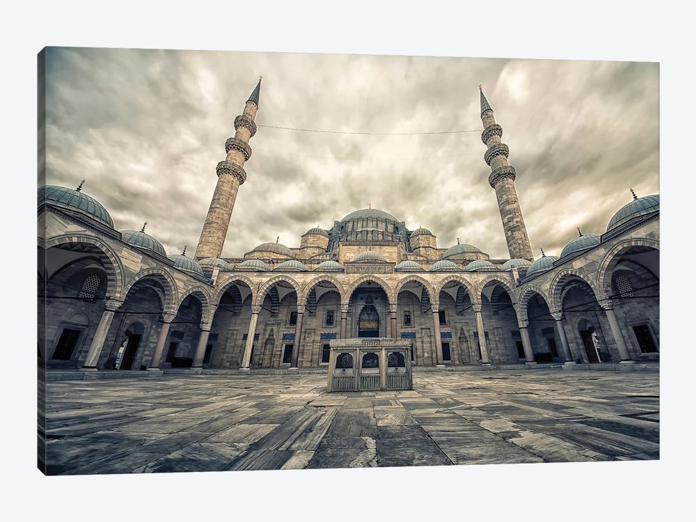 Süleymaniye Mosque by Manjik Pictures 1-piece Canvas Art Print