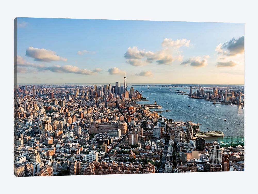 New York City by Manjik Pictures 1-piece Canvas Artwork
