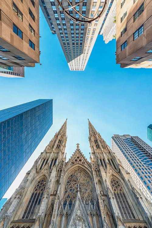 Fifth Avenue Corner by Manjik Pictures wall art