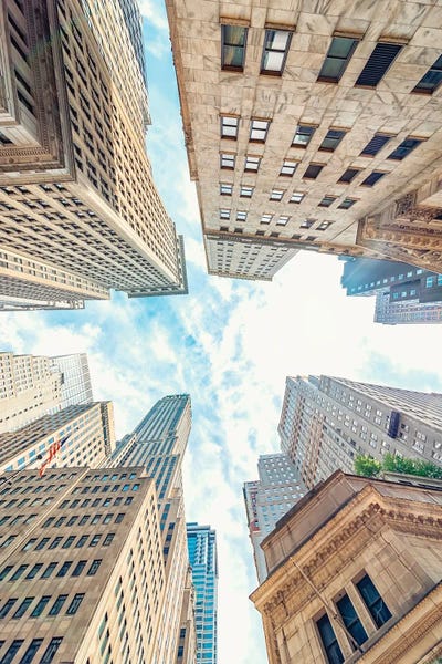 Canvas Print: New York Sky by Manjik Pictures