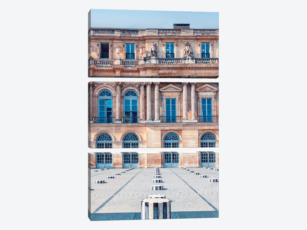 Palais-Royal by Manjik Pictures 3-piece Canvas Artwork