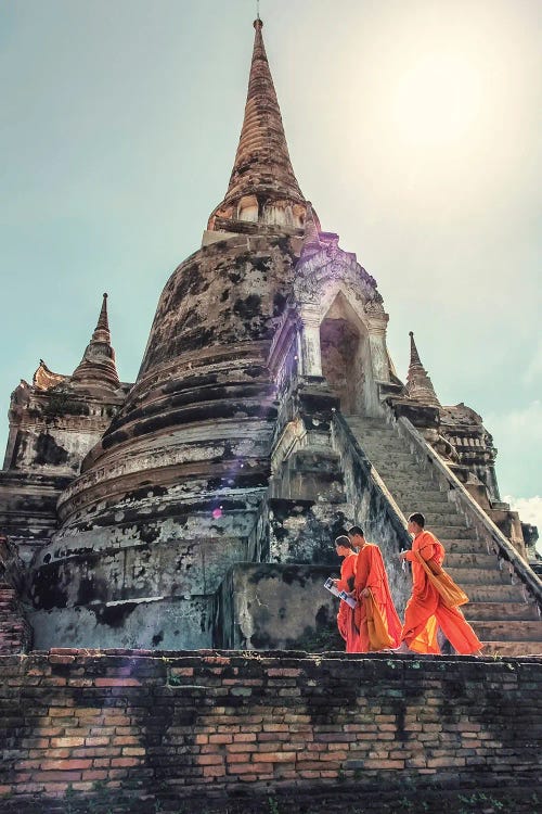 Ayutthaya Architecture by Manjik Pictures wall art