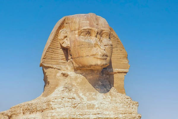 Great Sphinx Of Giza: The Sphinx Portrait by Manjik Pictures